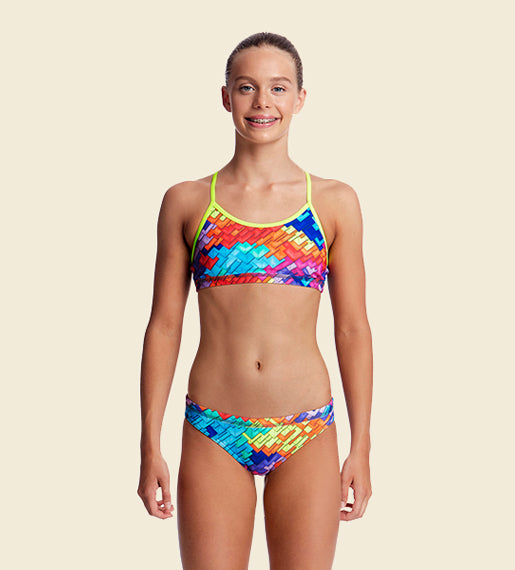 Layer Cake - Funkita Girls' Racer Back Two-Piece