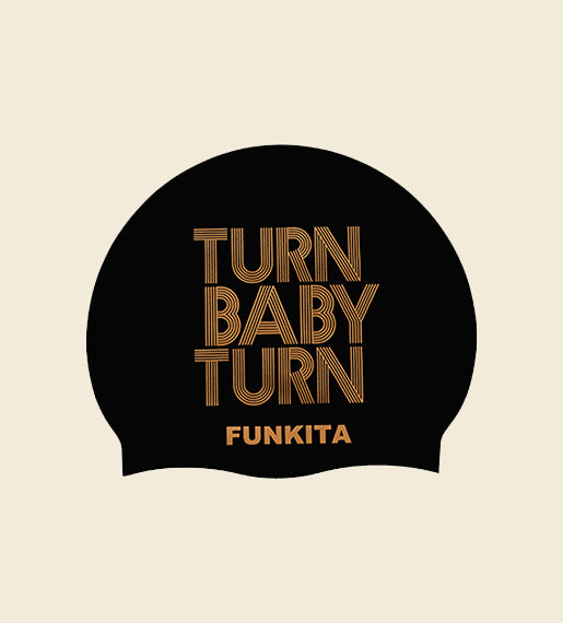 Turn Baby Turn - Funkita Silicone Swim Cap