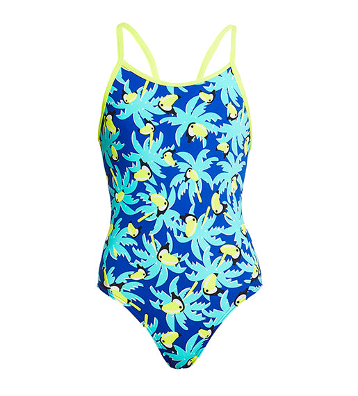 Bird Brain - Funkita Diamond Back One Piece