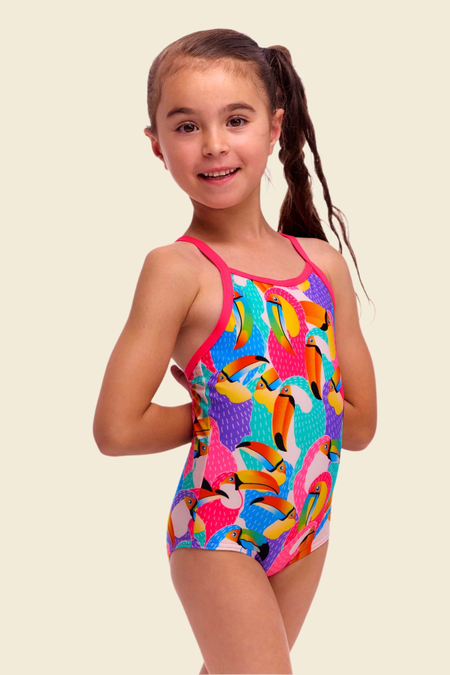 Tou By Tou - Funkita Toddler Girls' Printed One Piece