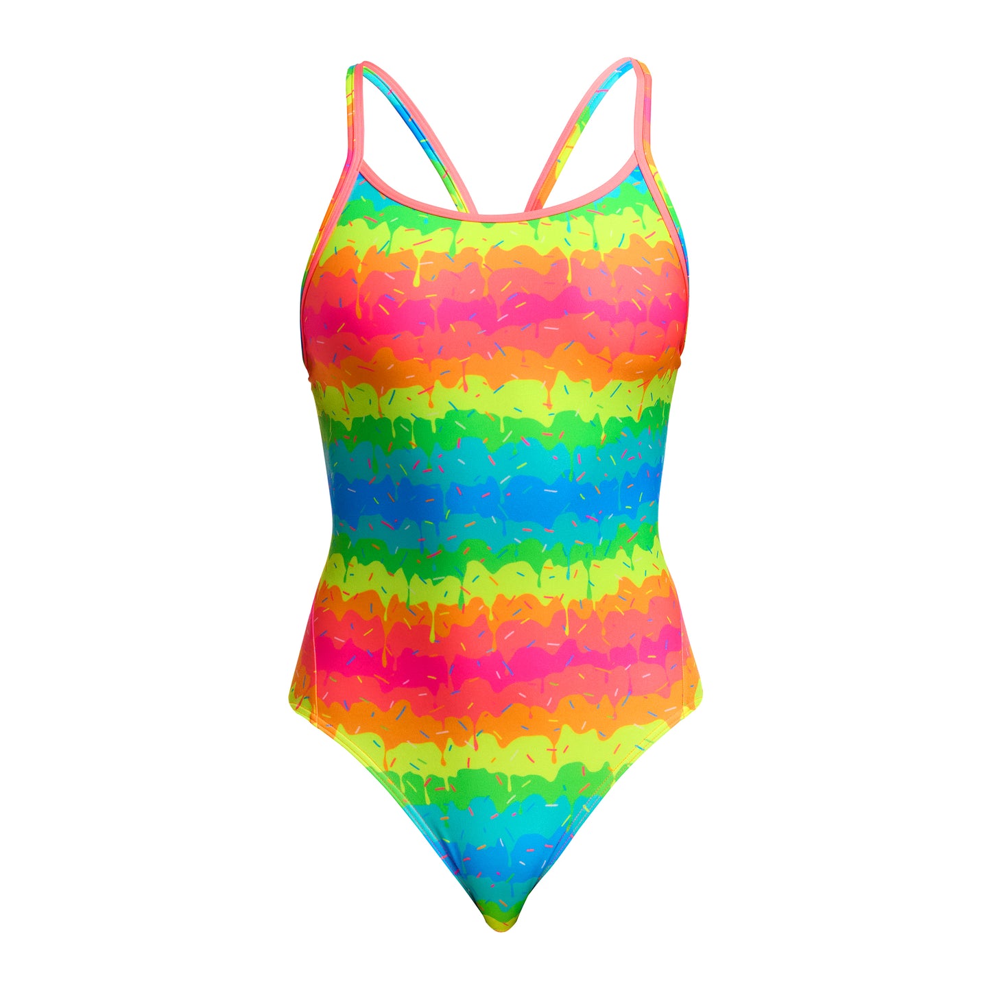 Melting Mayhem - Funkita Diamond Back One Piece