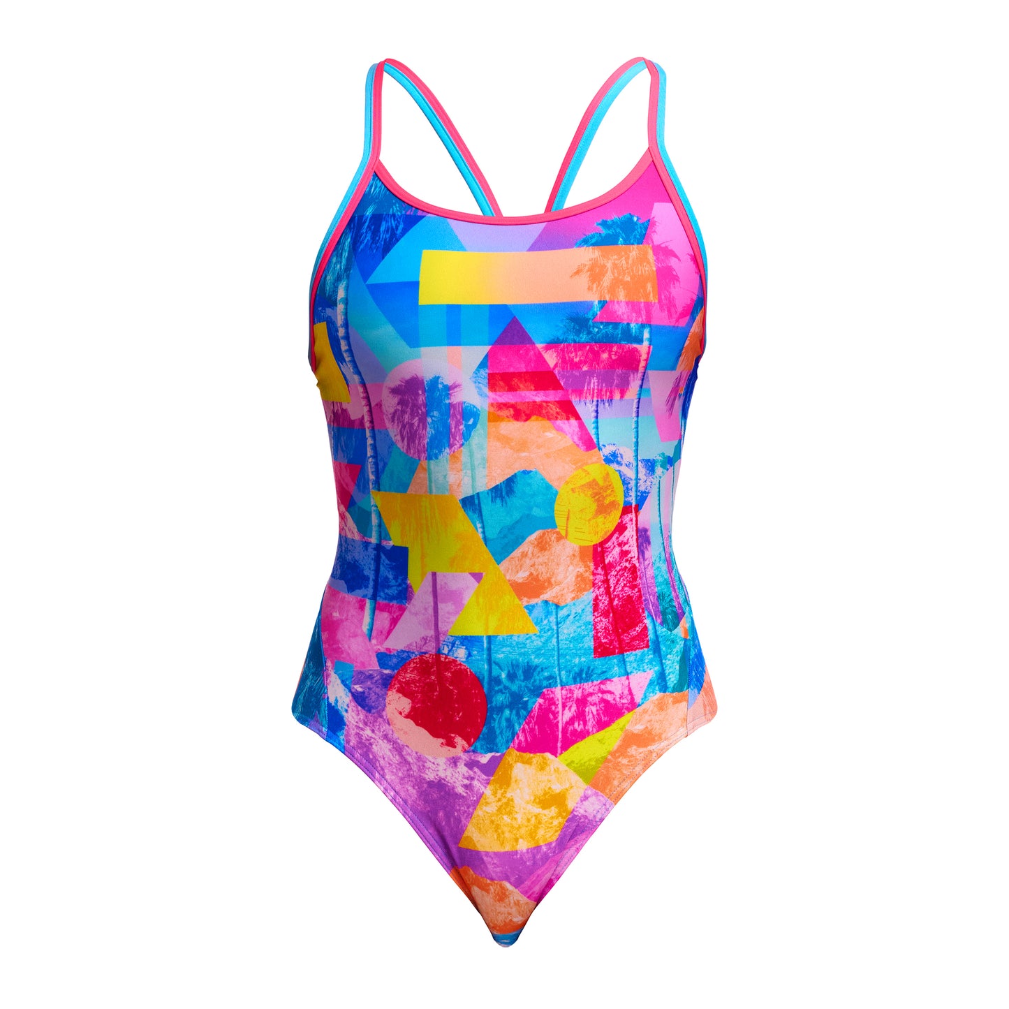 Pixel Paradise - Funkita Diamond Back One Piece