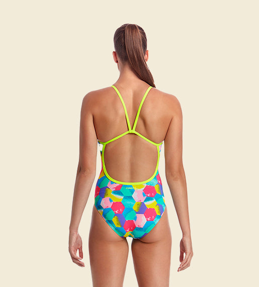 Hexy Back - Funkita Single Strap One Piece