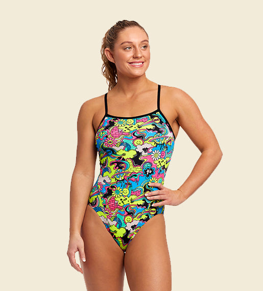 Smash Mouth - Funkita Single Strap One Piece