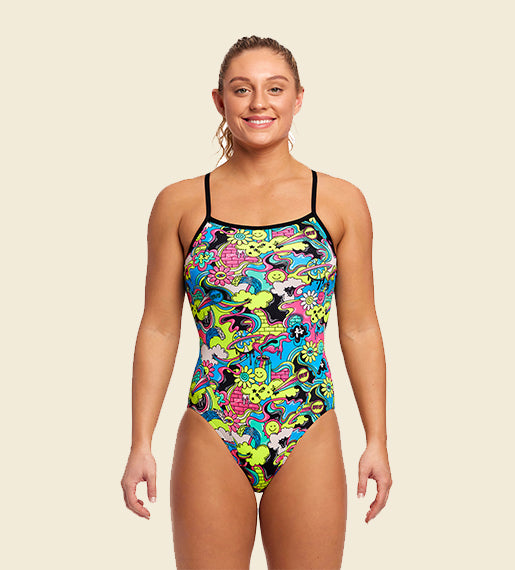 Smash Mouth - Funkita Single Strap One Piece