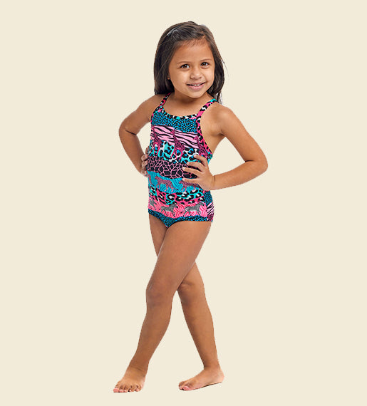 Wild Things - Funkita Toddler Girls' Printed One Piece