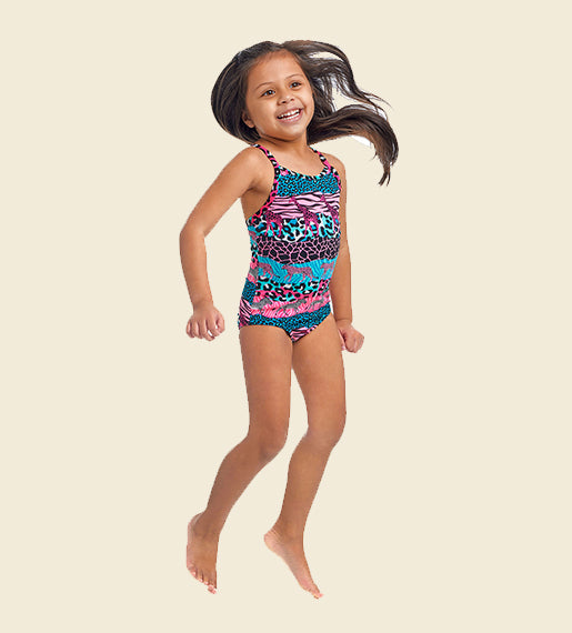 Wild Things - Funkita Toddler Girls' Printed One Piece