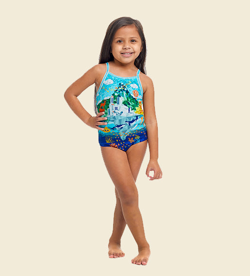 Wildermess - Funkita Toddler Girls' Printed One Piece