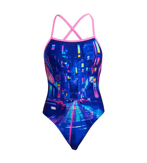Cyber City - Funkita Strapped In One Piece