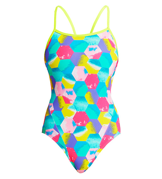 Hexy Back - Funkita Single Strap One Piece