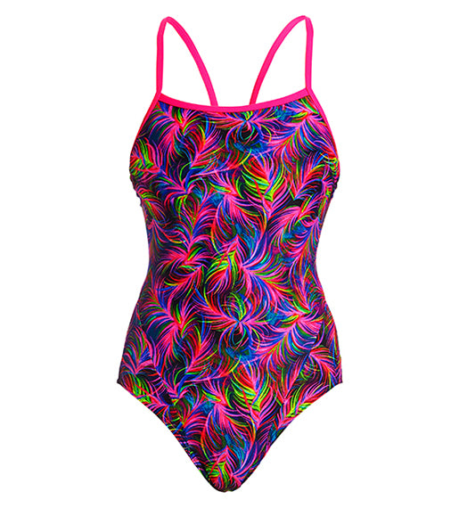 Shaded Palms - Funkita Single Strap One Piece