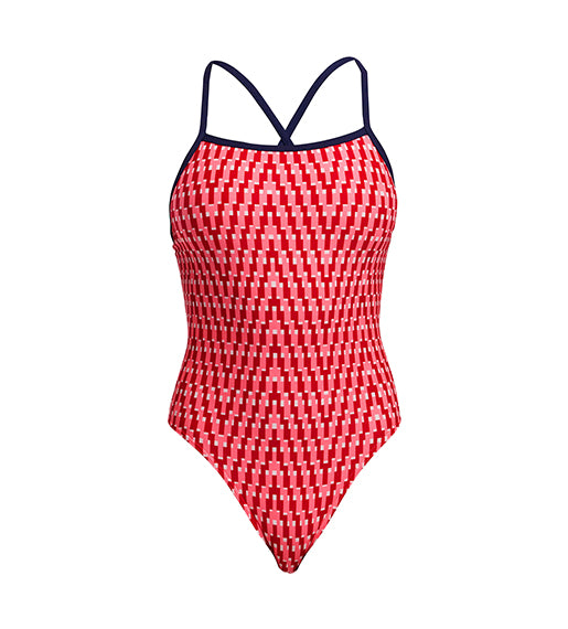 Red Head - Funkita Tie Me Tight One Piece