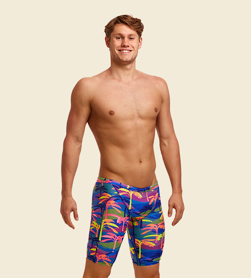 Palm A Lot - Funky Trunks Training Jammers