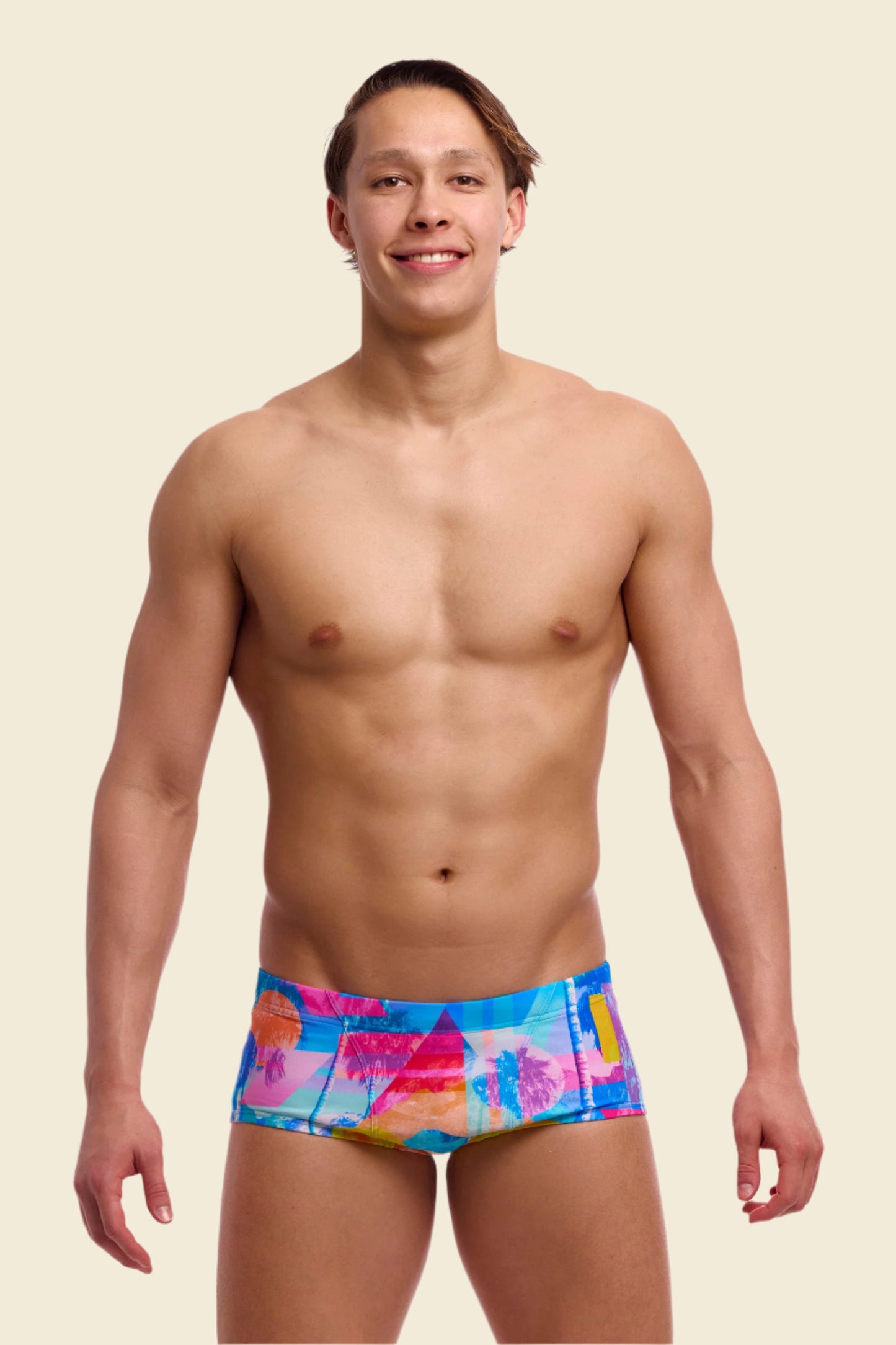 Pixel Paradise - Funky Trunks Classic Swim Trunks