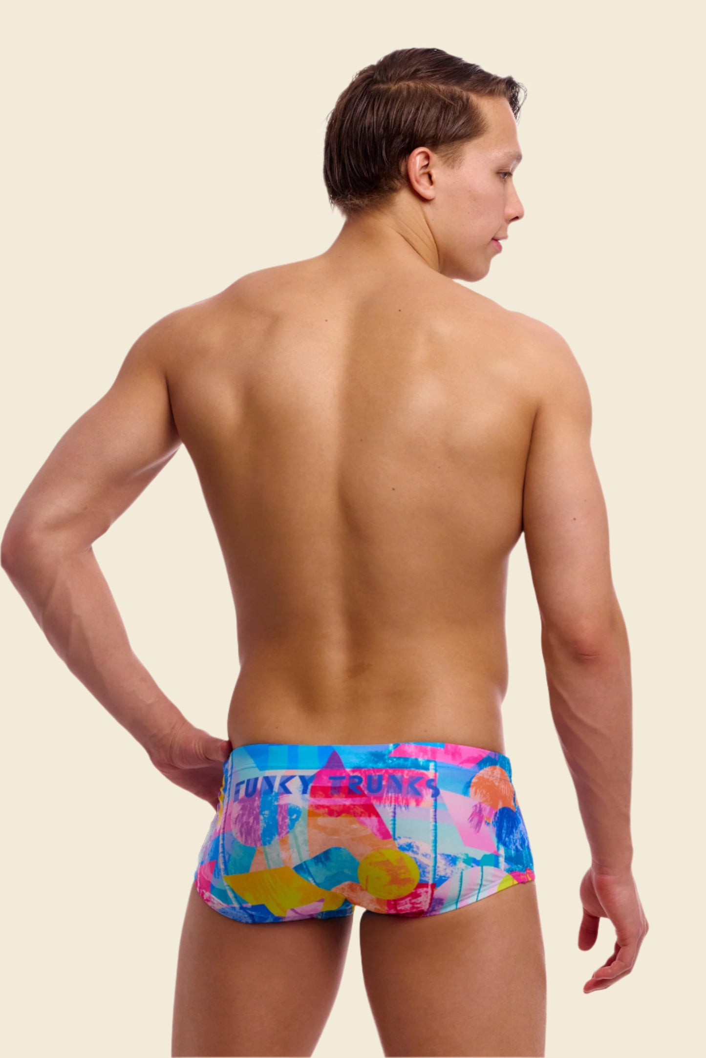 Pixel Paradise - Funky Trunks Classic Swim Trunks