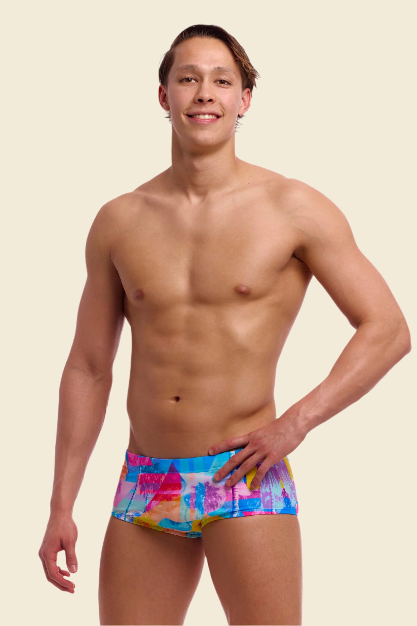Pixel Paradise - Funky Trunks Classic Swim Trunks