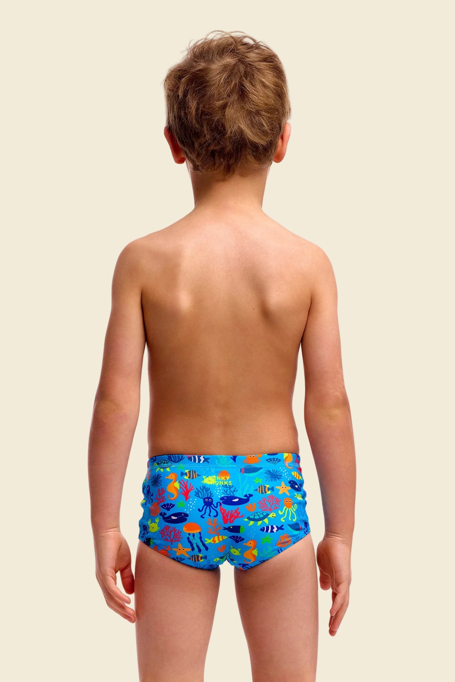 Fish Food - Funky Trunks Toddler Boys' Printed Trunks