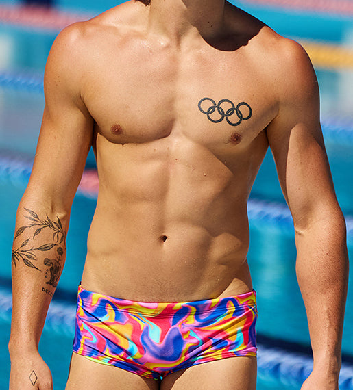 Summer Swirl - Funky Trunks Sidewinder Trunks