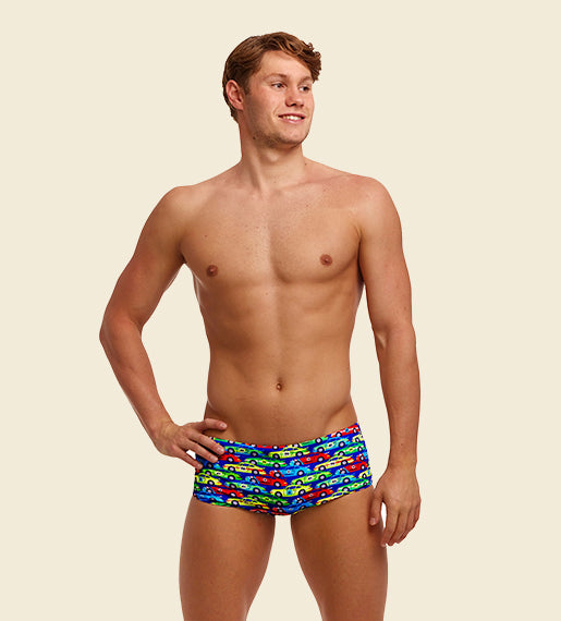 Car Stacker - Funky Trunks Sidewinder Trunks