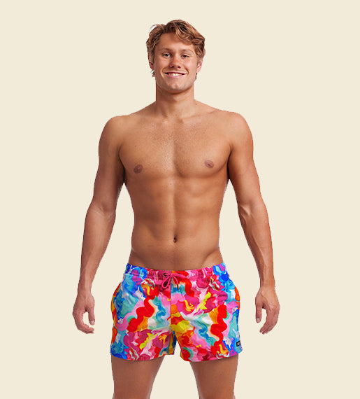 Messy Monet - Funky Trunks Shorty Shorts