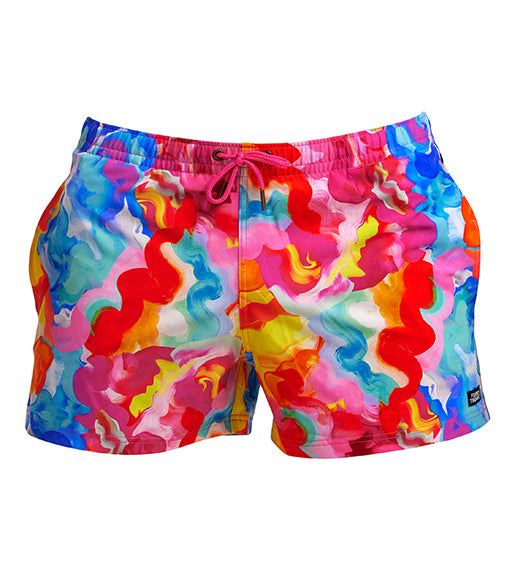 Messy Monet - Funky Trunks Shorty Shorts