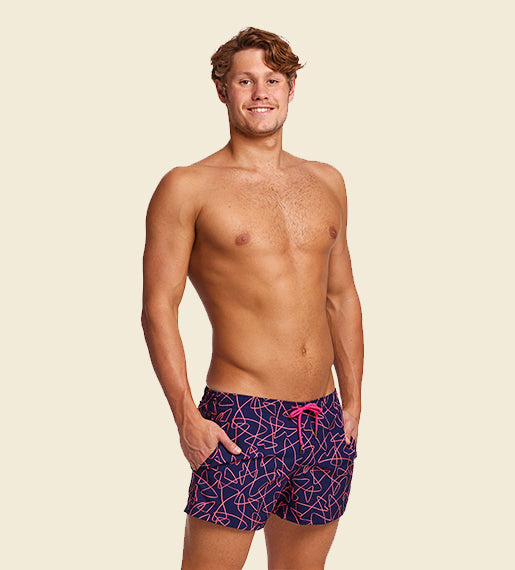 Serial Texter - Funky Trunks Shorty Shorts