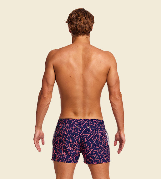 Serial Texter - Funky Trunks Shorty Shorts