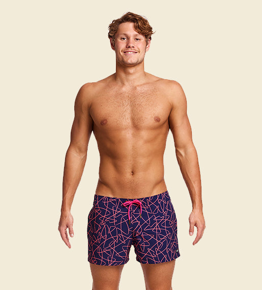 Serial Texter - Funky Trunks Shorty Shorts