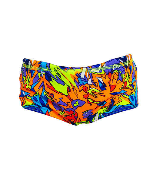 Mixed Mess - Funky Trunks Toddler Boys' Printed Trunks