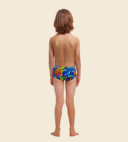 Mixed Mess - Funky Trunks Toddler Boys' Printed Trunks