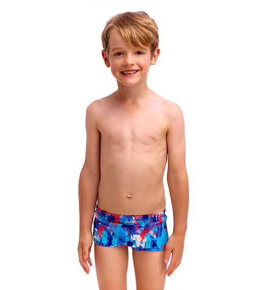 Messy Messy Messy - Funky Trunks Toddler Boys' Printed Trunks