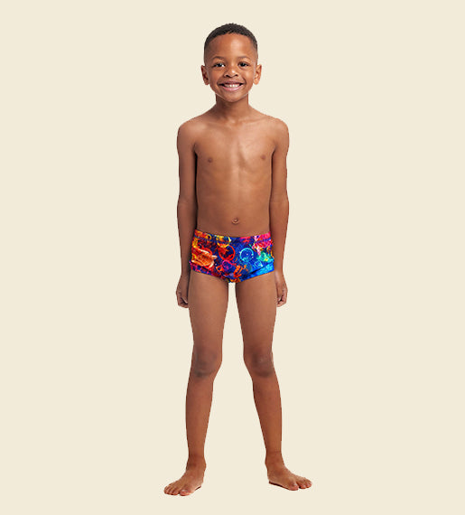 Ocean Galaxy - Funky Trunks Toddler Boys' Printed Trunks