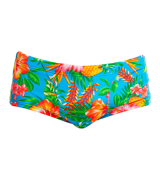 Blue Hawaii - Funky Trunks Classic Swim Trunks