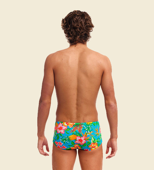 Blue Hawaii - Funky Trunks Classic Swim Trunks