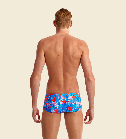 Flaming Vegas - Funky Trunks Classic Swim Trunks