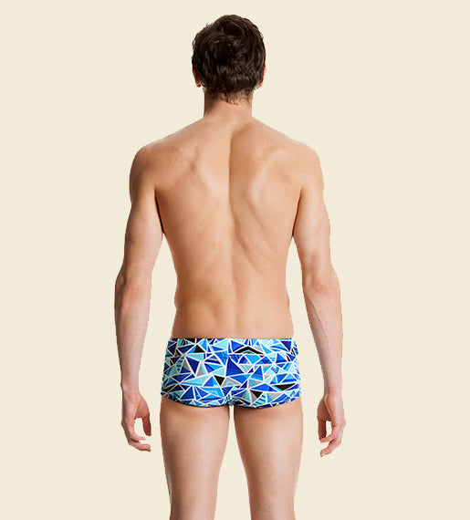 Shattered - Funky Trunks Classic Swim Trunks