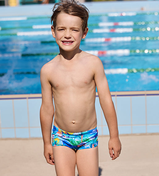 Duuude - Funky Trunks Toddler Boys' Printed Trunks