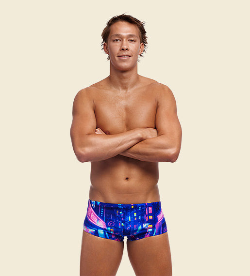 Cyber City - Funky Trunks Sidewinder Trunks