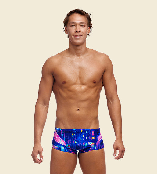 Cyber City - Funky Trunks Sidewinder Trunks