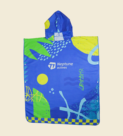 Sonic Reef - Neptune Actives Adult Poncho