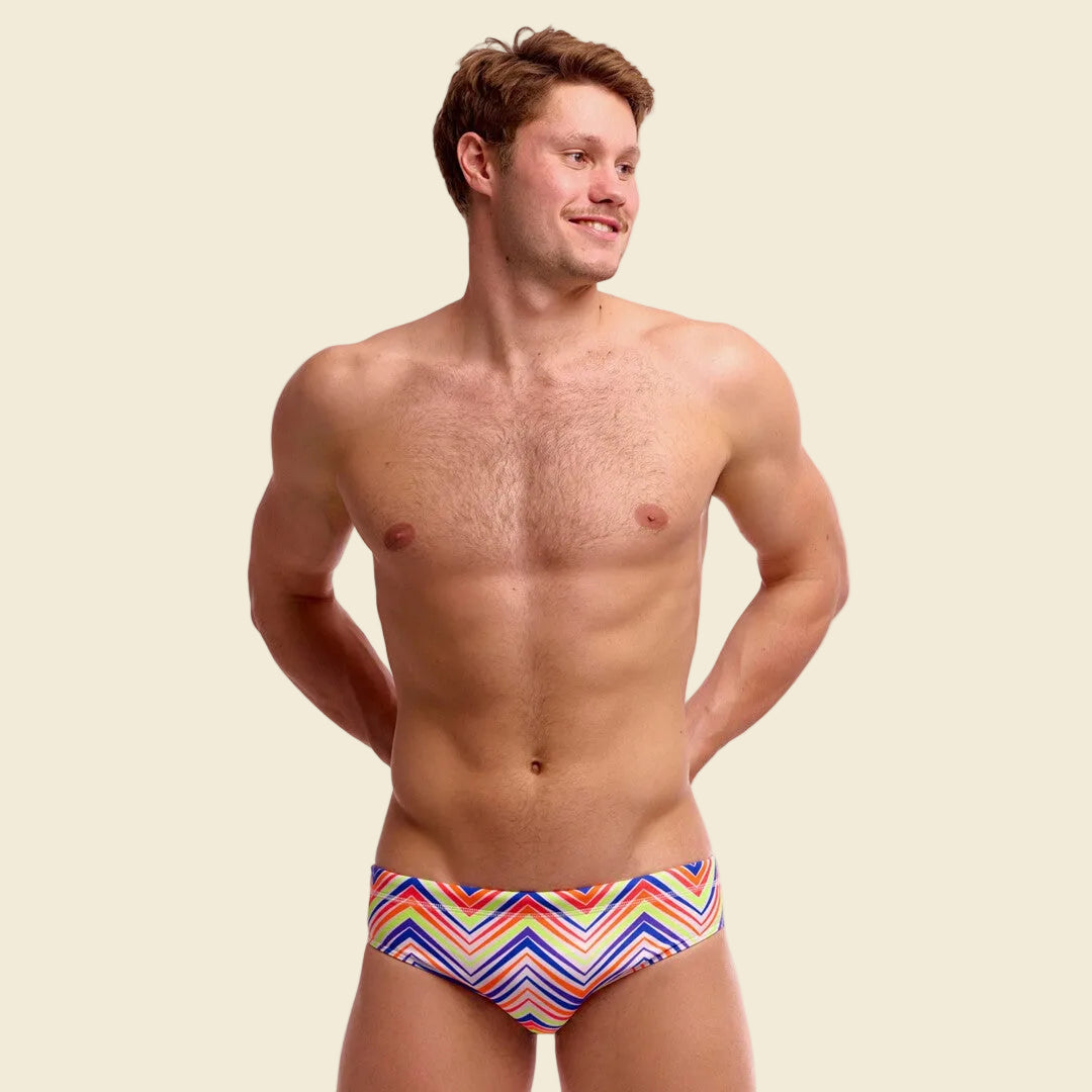 Down Up - Funky Trunks Classic Swim Brief