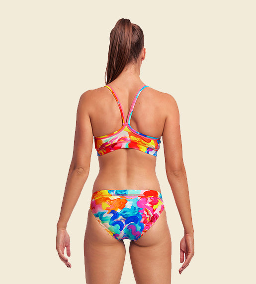 Messy Monet - Funkita Sports Bikini Brief