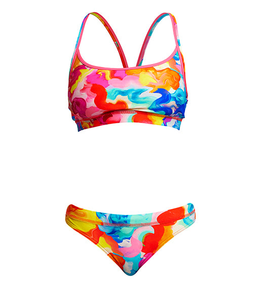 Messy Monet - Funkita Sports Swim Bikini Top and Brief