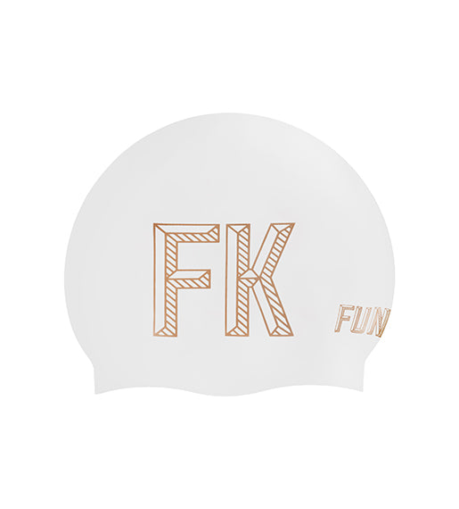 FK Stencilled - Funkita Silicone Swim Cap