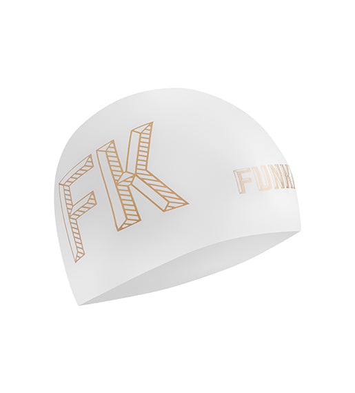 FK Stencilled - Funkita Silicone Swim Cap