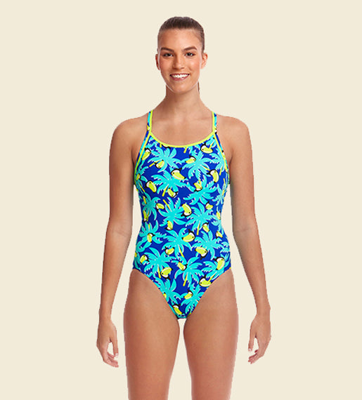 Bird Brain - Funkita Diamond Back One Piece