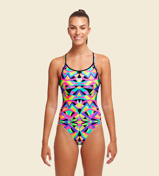 Crystal Eyes - Funkita Diamond Back One Piece