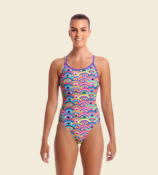 Eye Candy - Funkita Diamond Back One Piece