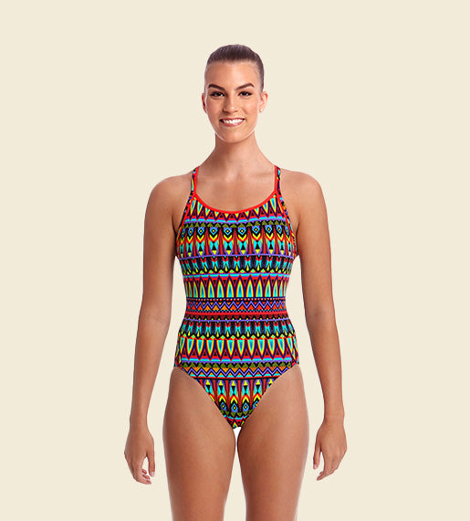 Fire Tribe - Funkita Diamond Back One Piece