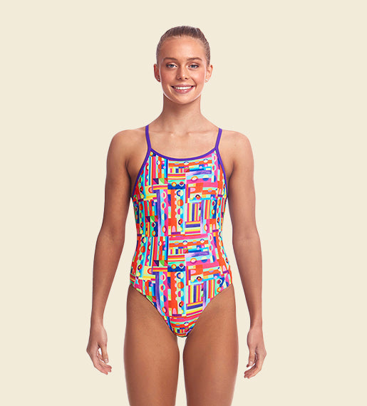 Top Spot - Funkita Diamond Back One Piece